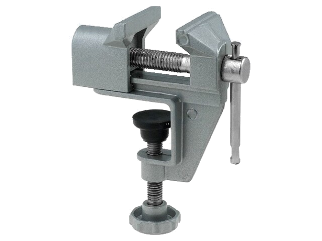 Bankschroef; aluminiumlegering; Bekbreedte: 40mm; mini; H: 100mm Bankschroef; aluminiumlegering; Bekbreedte: 40mm; mini; H: 100mm